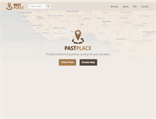 Tablet Screenshot of pastplace.org